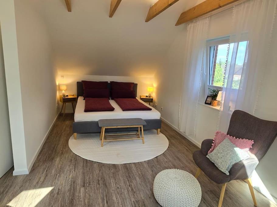 Wanderers Inn Heidschnuckenweg Undeloh Bagian luar foto